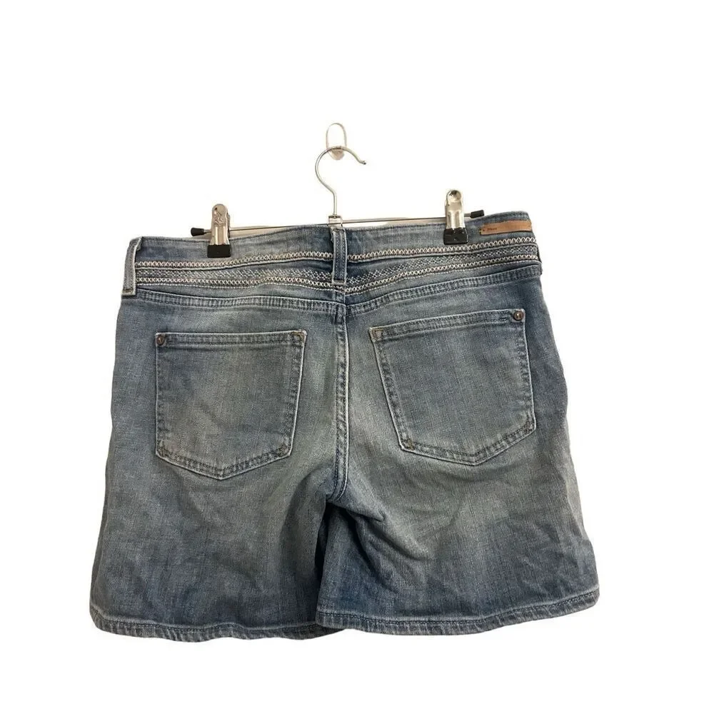 Pilcro embroidered boho STET midi shorts size 27 - Picture 4 of 10